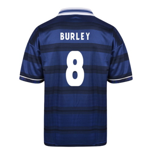 Score Draw Scotland 1998 World Cup Finals Retro Football Shirt (Burley 8)