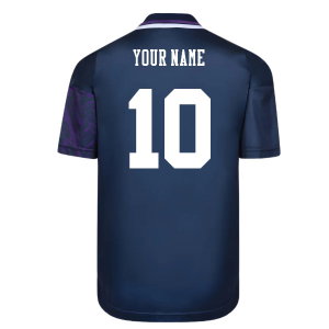 Score Draw Tottenham Hotspur 1994 Away Retro Football Shirt