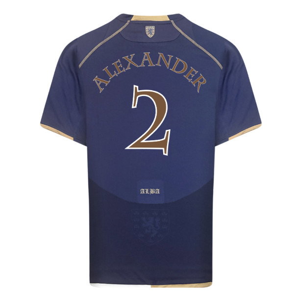 Scotland 2007 Home Retro Shirt (Alexander 2)