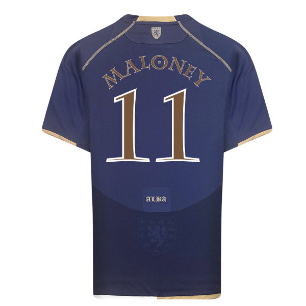 Scotland 2007 Home Retro Shirt (Maloney 11)