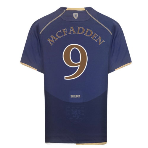 Scotland 2007 Home Retro Shirt (McFadden 9) Scotland 2007 Home Retro Shirt (McFadden 9)