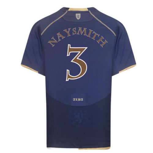 Scotland 2007 Home Retro Shirt (Naysmith 3)