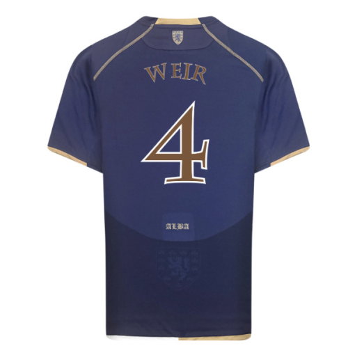 Scotland 2007 Home Retro Shirt (Weir 4)