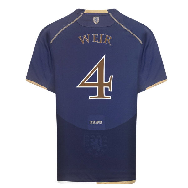 Scotland 2007 Home Retro Shirt (Weir 4)