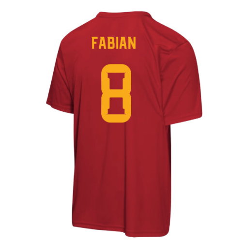Spain FIFA World Cup 2026 T-Shirt (Red) - Kids (Fabian 8)