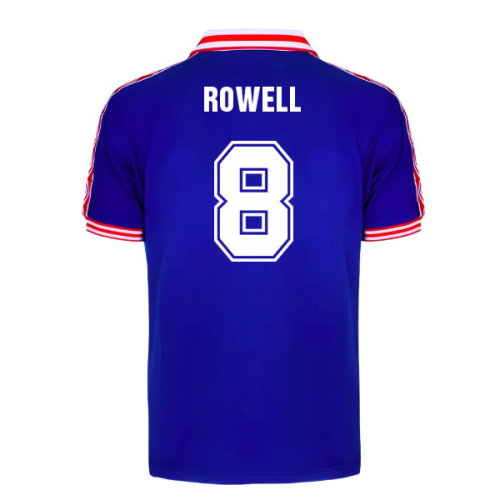 Sunderland 1978 Away Umbro Retro Football Shirt (Rowell 8)