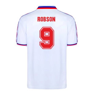 Sunderland 1980 Away Umbro Retro Football Shirt (Robson 9)