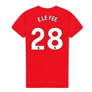 Sunderland Poly T-Shirt (Red) - Kids (E.Le Fee 28)