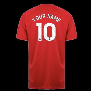Sunderland Poly T-Shirt (Red) (Your Name)
