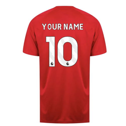 Sunderland Poly T-Shirt (Red) (Your Name)