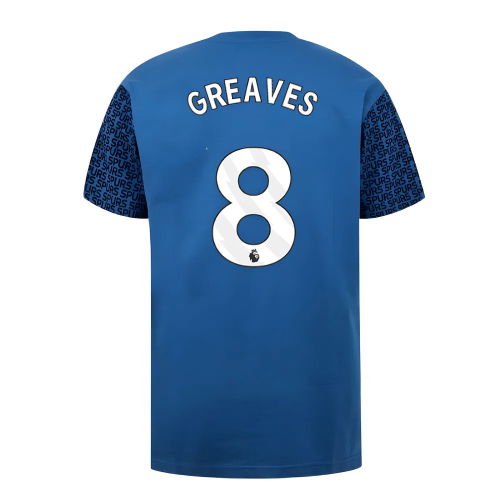 Tottenham Hotspur Graphic T-shirt (Blue) (Greaves 8)