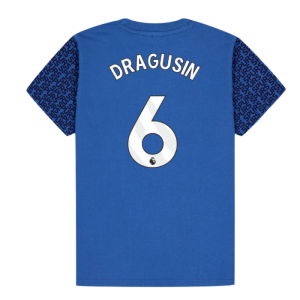 Tottenham Hotspur Graphic T-shirt (Blue) - Kids (Dragusin 6)