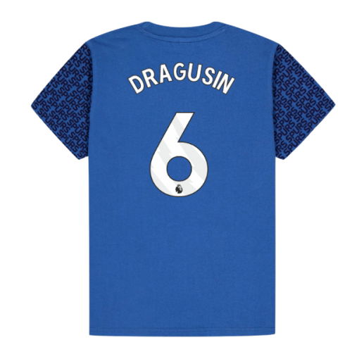 Tottenham Hotspur Graphic T-shirt (Blue) - Kids (Dragusin 6)