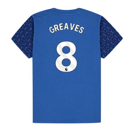Tottenham Hotspur Graphic T-shirt (Blue) - Kids (Greaves 8)