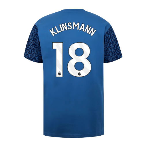 Tottenham Hotspur Graphic T-shirt (Blue) (Klinsmann 18)
