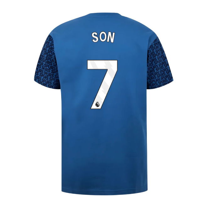 Tottenham Hotspur Graphic T-shirt (Blue) (Son 7)
