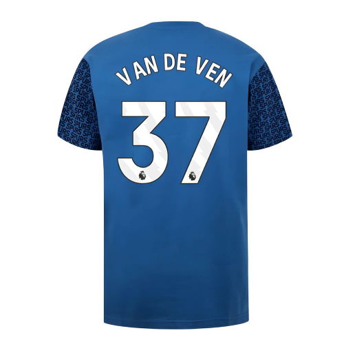 Tottenham Hotspur Graphic T-shirt (Blue) (Van De Ven 37)