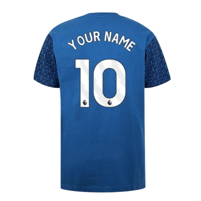 Tottenham Hotspur Graphic T-shirt (Blue) (Your Name)