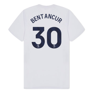 Tottenham Hotspur Poly T-shirt (White) (Bentancur 30)
