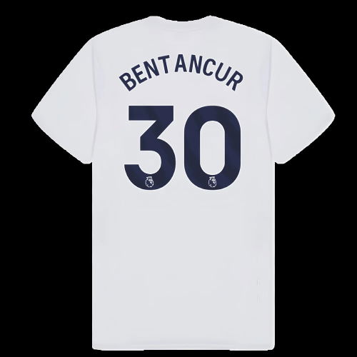 Tottenham Hotspur Poly T-shirt (White) (Bentancur 30)