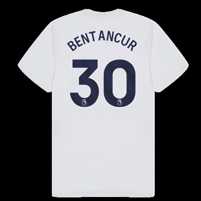 Tottenham Hotspur Poly T-shirt (White) (Bentancur 30)