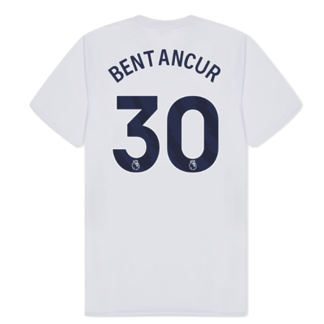 Tottenham Hotspur Poly T-shirt (White) (Bentancur 30)