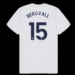 Tottenham Hotspur Poly T-shirt (White) (Bergvall 15)