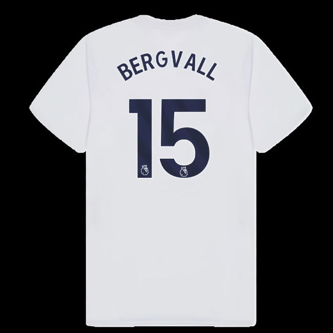 Tottenham Hotspur Poly T-shirt (White) (Bergvall 15)
