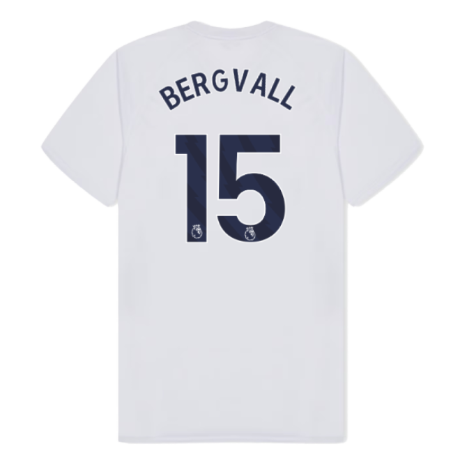 Tottenham Hotspur Poly T-shirt (White) (Bergvall 15)