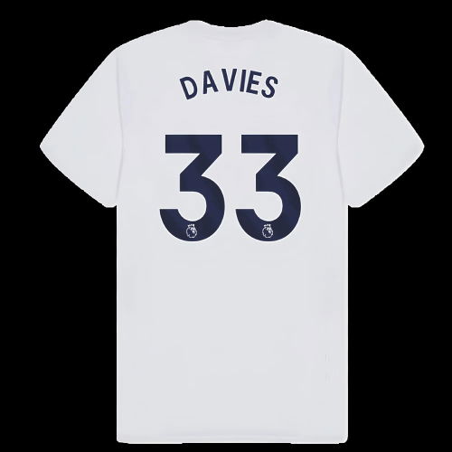 Tottenham Hotspur Poly T-shirt (White) (Davies 33)