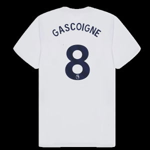 Tottenham Hotspur Poly T-shirt (White) (Gascoigne 8)