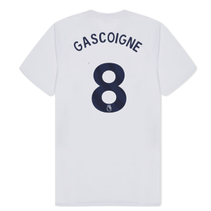 Tottenham Hotspur Poly T-shirt (White) (Gascoigne 8)