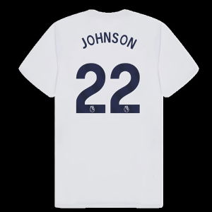Tottenham Hotspur Poly T-shirt (White) (Johnson 22)