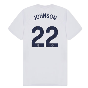 Tottenham Hotspur Poly T-shirt (White) (Johnson 22)
