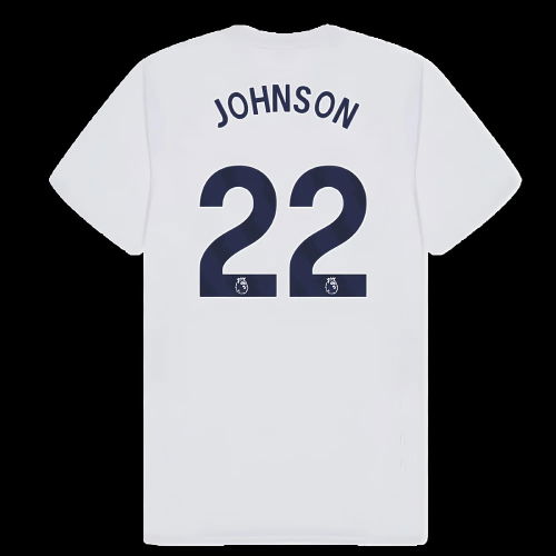Tottenham Hotspur Poly T-shirt (White) (Johnson 22)