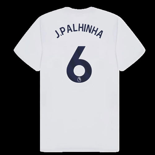 Tottenham Hotspur Poly T-shirt (White) (J.Palhinha 6)