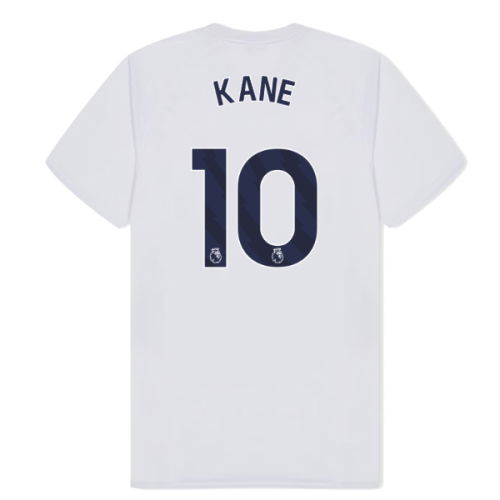 Tottenham Hotspur Poly T-shirt (White) (Kane 10)