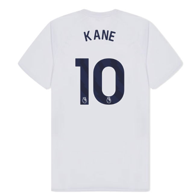 Tottenham Hotspur Poly T-shirt (White) (Kane 10)
