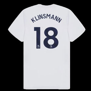 Tottenham Hotspur Poly T-shirt (White) (Klinsmann 18)