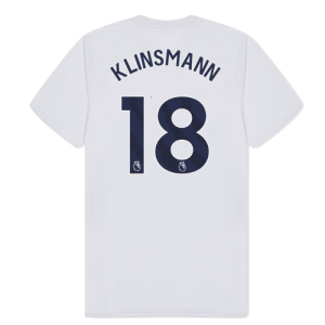 Tottenham Hotspur Poly T-shirt (White) (Klinsmann 18)