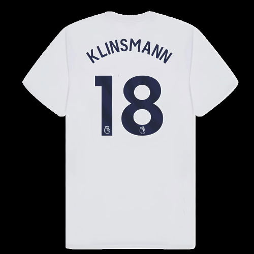 Tottenham Hotspur Poly T-shirt (White) (Klinsmann 18)