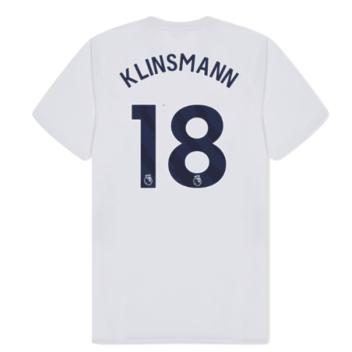 Tottenham Hotspur Poly T-shirt (White) (Klinsmann 18)