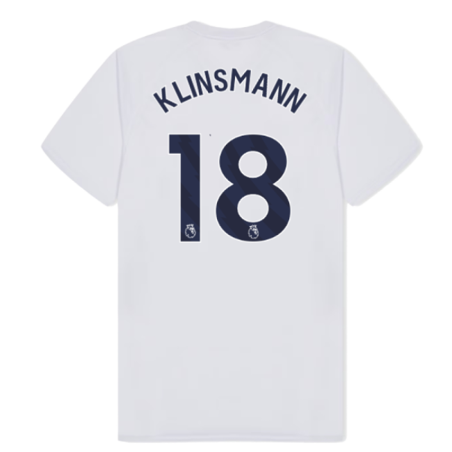 Tottenham Hotspur Poly T-shirt (White) (Klinsmann 18)
