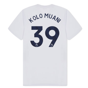 Tottenham Hotspur Poly T-shirt (White) (Kolo Muani 39)