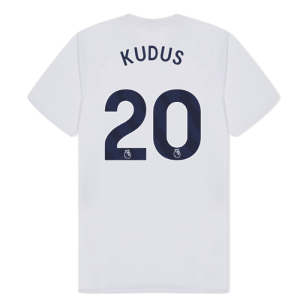 Tottenham Hotspur Poly T-shirt (White) (Kudus 20)