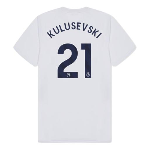 Tottenham Hotspur Poly T-shirt (White) (Kulusevski 21)