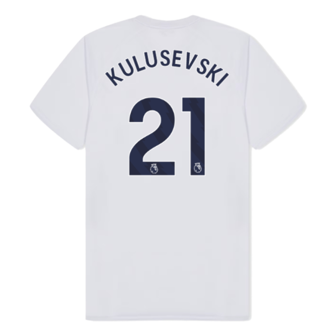 Tottenham Hotspur Poly T-shirt (White) (Kulusevski 21)