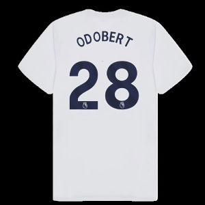 Tottenham Hotspur Poly T-shirt (White) (Odobert 28)
