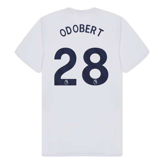 Tottenham Hotspur Poly T-shirt (White) (Odobert 28)