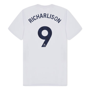 Tottenham Hotspur Poly T-shirt (White) (Richarlison 9)